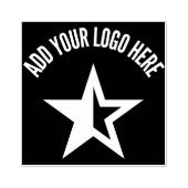 persoonlijke sjabloon, creëer je eigen, zakelijke  rubberstempel (Afrduk)