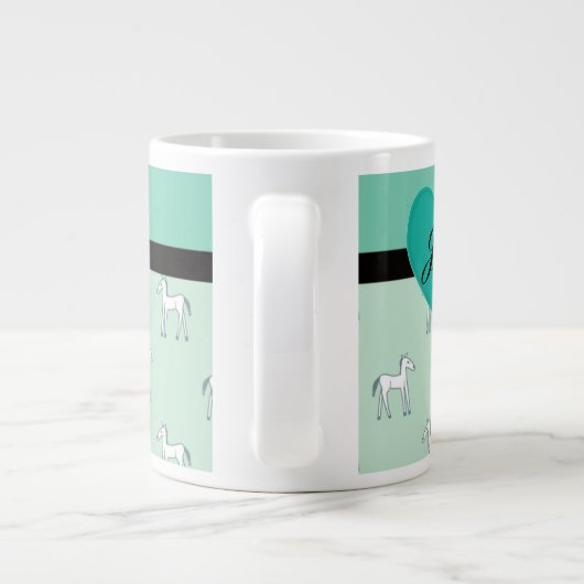 Persoonlijke Sjabloon voor Mok van I-liefdespaarde (Achterkant)