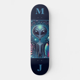 Persoonlijke Skateboard met Ruimte Alien