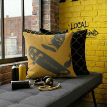 Persoonlijke Skateboard Sprong – Zwart En Goud