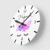 Persoonlijke slaapkamer ronde klok (Hoek)