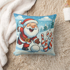 Persoonlijke Slag Santa Bowling Kussen
