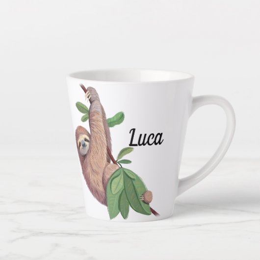 Persoonlijke sleuf latte mok (Rechts)