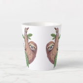 Persoonlijke sleuf latte mok (Voorkant)