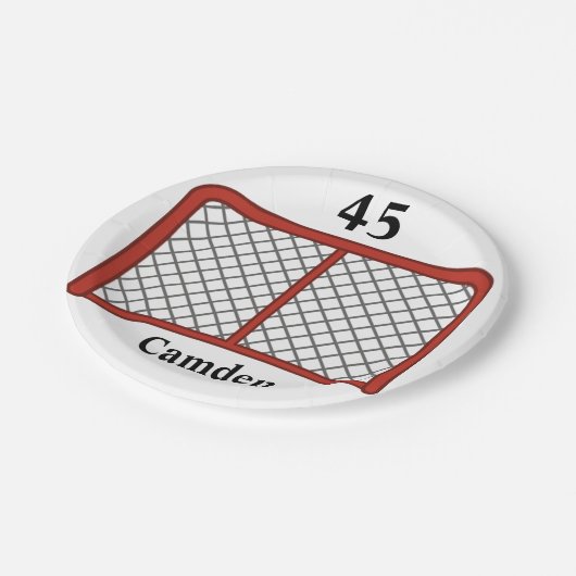 Persoonlijke sleutel papieren bordje (Gekanteld)