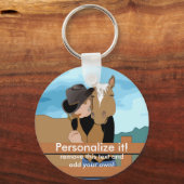 PERSOONLIJKE SLEUTELHANGER Cowgirl Prayer (Voorkant)