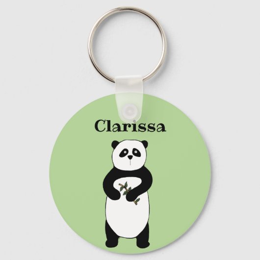 Persoonlijke Sleutelhanger van het Beer Panda (Voorkant)
