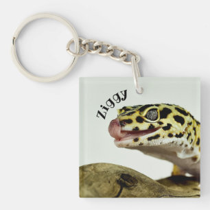 Persoonlijke Sleutelhanger van Leopard Gecko Lizar
