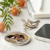 Persoonlijke Sleutelhanger - Voeg Eigen Foto Toe (Zijkant)