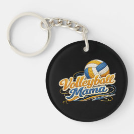 Persoonlijke sleutelhanger voor Volleyball Mama