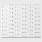 Persoonlijke SLP-sprekerspektoloog appreciatie Cadeaupapier (Vlak)