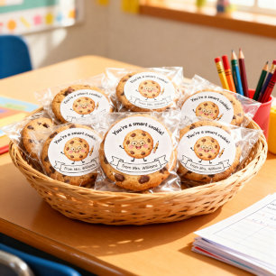 Persoonlijke Smart Cookie Leraar Beloning  Ronde Sticker