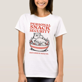 Persoonlijke Snackbeveiliging – Grappig T-shirt