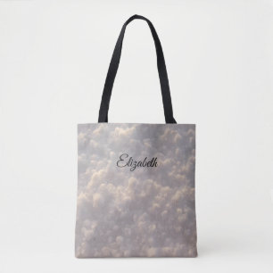 Persoonlijke sneeuwfoto tote bag