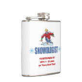 Persoonlijke sneeuwskising heupfles (Rechts)