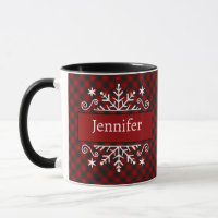 Persoonlijke sneeuwvlok en plaid
