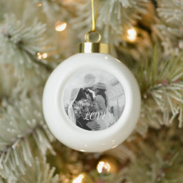 Persoonlijke Sneeuwvlok Foto Ingelijst Ornament