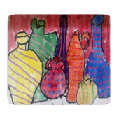 Persoonlijke snijborden toevoegen illustraties of  snijplank (Voorkant)