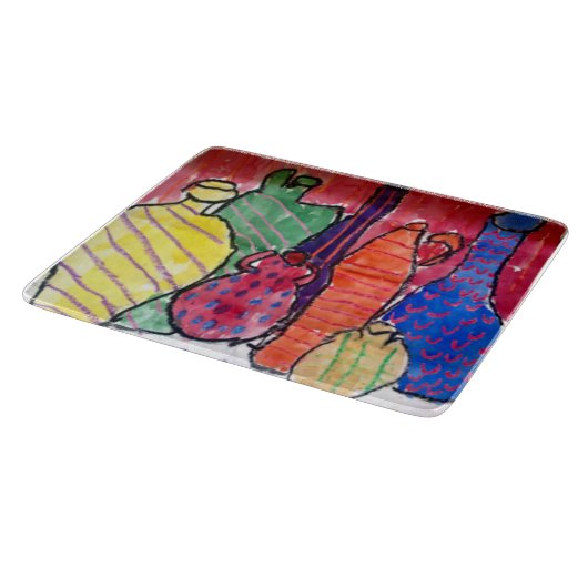 Persoonlijke snijborden toevoegen illustraties of  snijplank (Hoek)