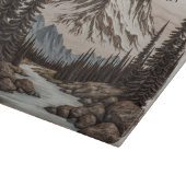 Persoonlijke Snijplank Bergbos (Hoek)