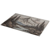 Persoonlijke Snijplank Bergbos (Hoek)