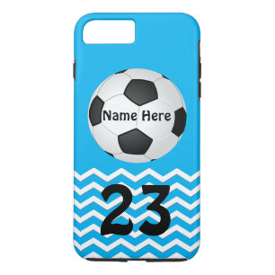 Persoonlijke Soccer iPhone-gevallen voor meisjes iPhone 8/7 Plus Hoesje