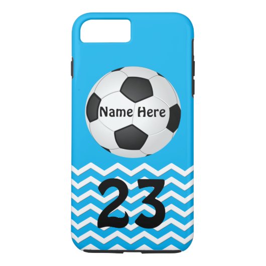 Persoonlijke Soccer iPhone-gevallen voor meisjes Case-Mate iPhone Case (Achterkant)