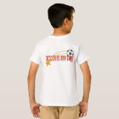 Persoonlijke Soccer Star T-Shirt (Achterkant volledig)