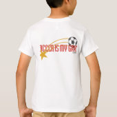 Persoonlijke Soccer Star T-Shirt (Achterkant)