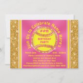 Persoonlijke Softbal Verjaardagsfeest Uitnodiginge Kaart (Voorkant)