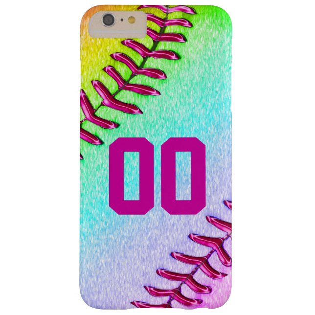 Persoonlijke Softball iPhone-draagtas, nieuw voor  Case-Mate iPhone Case (Achterkant)