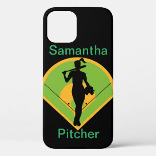 Persoonlijke Softball iPhone/iPad-draagtas Case-Mate iPhone Case