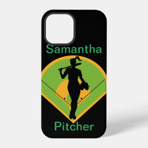 Persoonlijke Softball iPhone / iPad hoes 12 Pro Hoesje