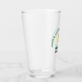 Persoonlijke softbalspeler op groene middelbare sc glas (Rechts)