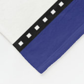 Persoonlijke sokker speler fleece deken (Hoek)