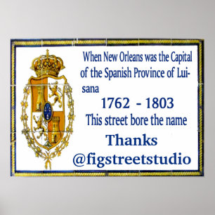 Persoonlijke Spaanse Art Wall Poster