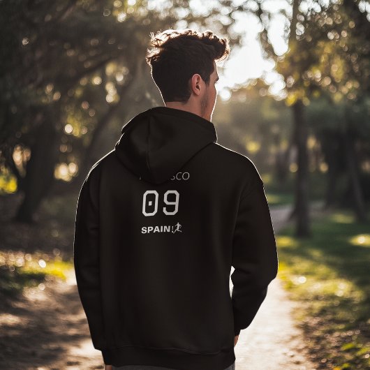Persoonlijke Spaanse nationale voetbal prof Hoodie
