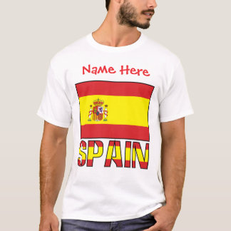 Persoonlijke Spaanse Vlag Erfgoed Heren- T-shirt
