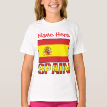 Persoonlijke Spaanse Vlag Erfgoed Meisjes-