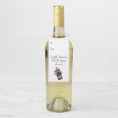 Persoonlijke speciale evenement fles hanger labels (Op fles)