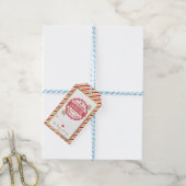 Persoonlijke Speciale Levering Noordpool Kerstman Cadeaulabel (Met Touw)