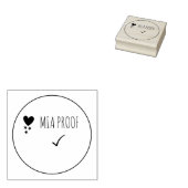 Persoonlijke speciale postzegel rubberstempel (Gestempeld)