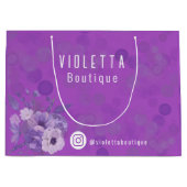 Persoonlijke speciale speciale acties voor bedrijv groot cadeauzakje (Voorkant)