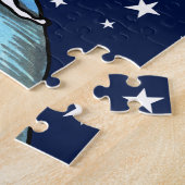 Persoonlijke spectaculaire astronaut Cosmonaut Jig Legpuzzel (Zijkant)