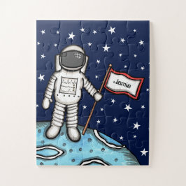 Persoonlijke spectaculaire astronaut Cosmonaut Jig Legpuzzel