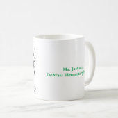 Persoonlijke speech-patholoog cadeau mok (Voorkant rechts)