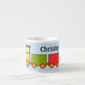 Persoonlijke speelgoedtrein espresso kop (Voorkant)