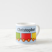 Persoonlijke speelgoedtrein espresso kop (Voorkant rechts)