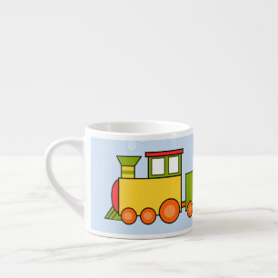 Persoonlijke speelgoedtrein espresso kop