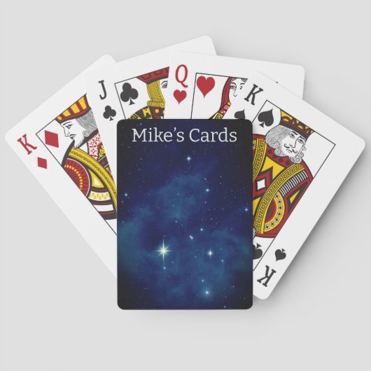 Persoonlijke speelkaarten, pokerkaarten (Achterkant)